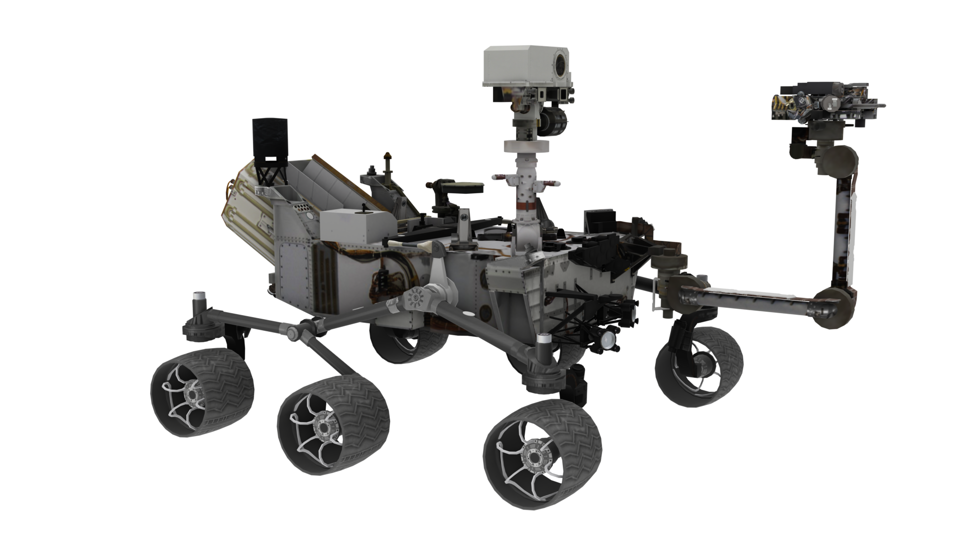 The Curiosity rover